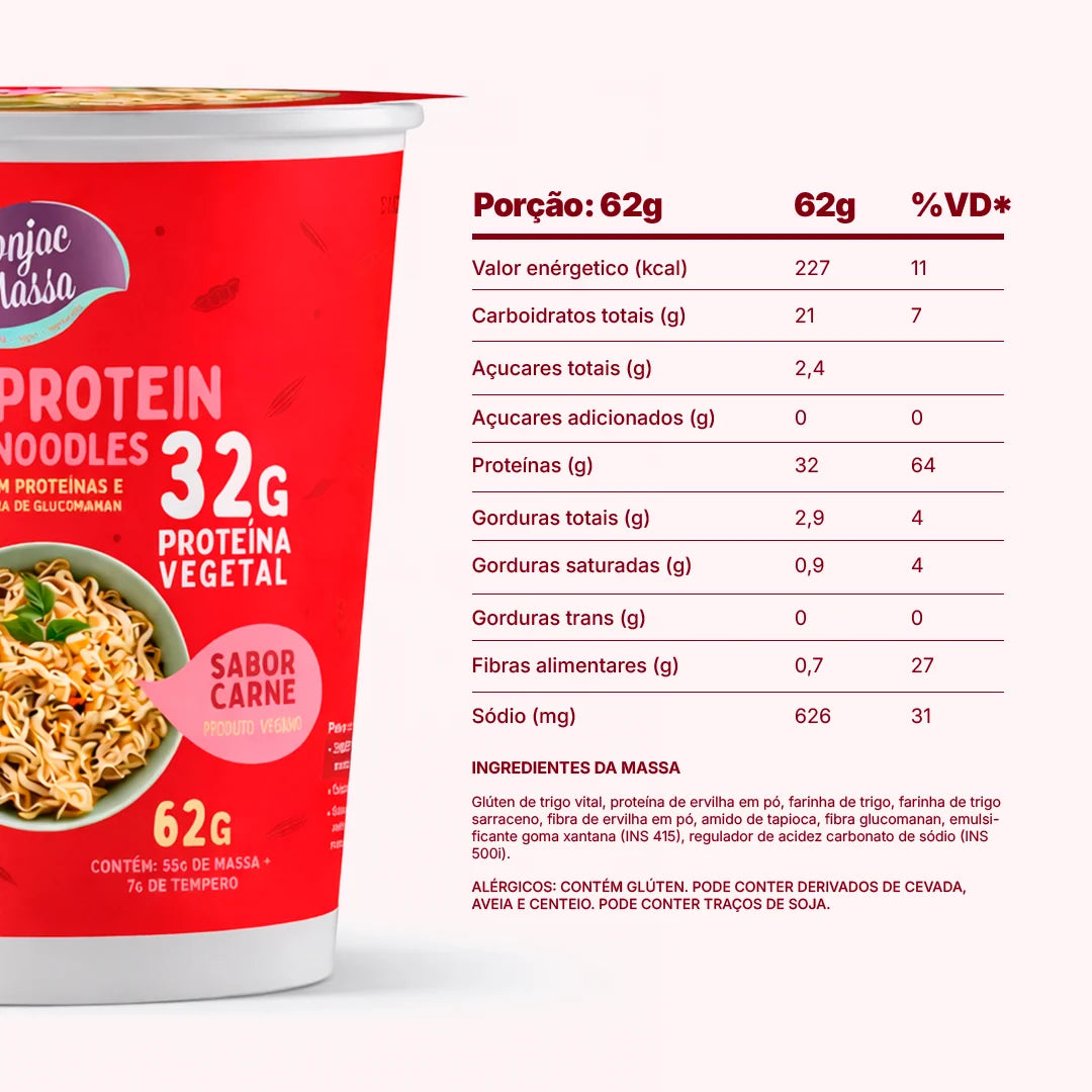 High Protein Dry Noodles (Konjac Massa)