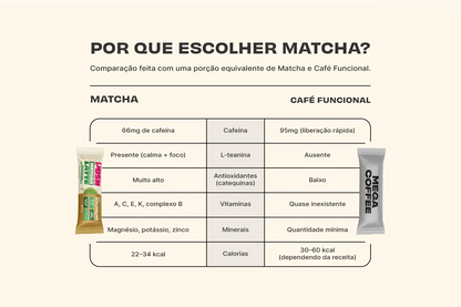 Push Matcha Latte — Baunilha · Sachê Unidade
