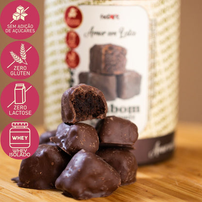 Bombom de Brownie Zero Açúcar 200g