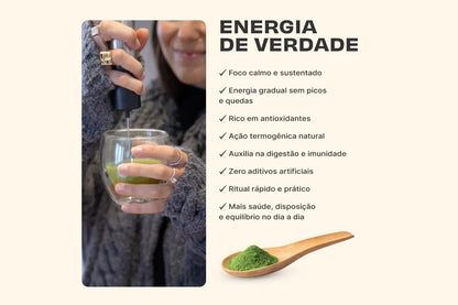 Push Matcha Latte — Baunilha · Sachê Unidade