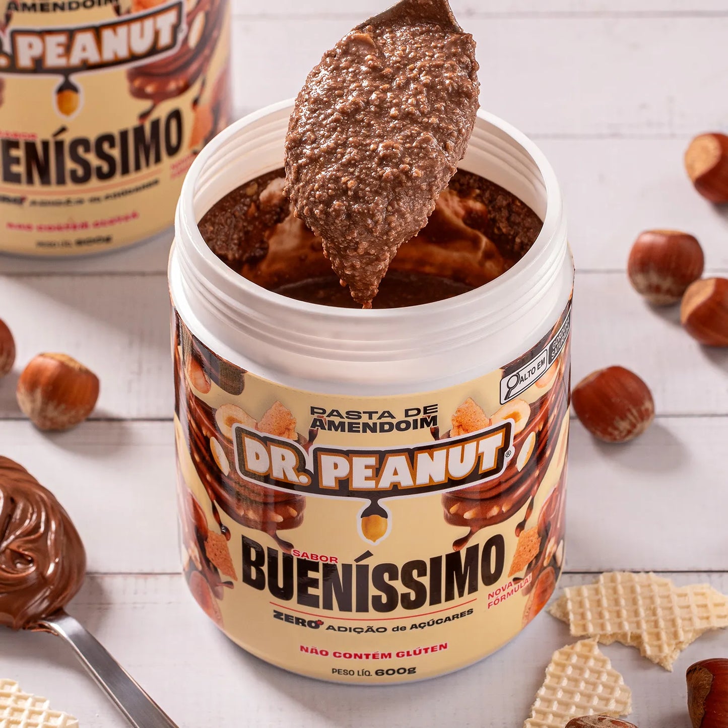 Pasta de Amendoim Bueníssimo Dr. Peanut - 400g