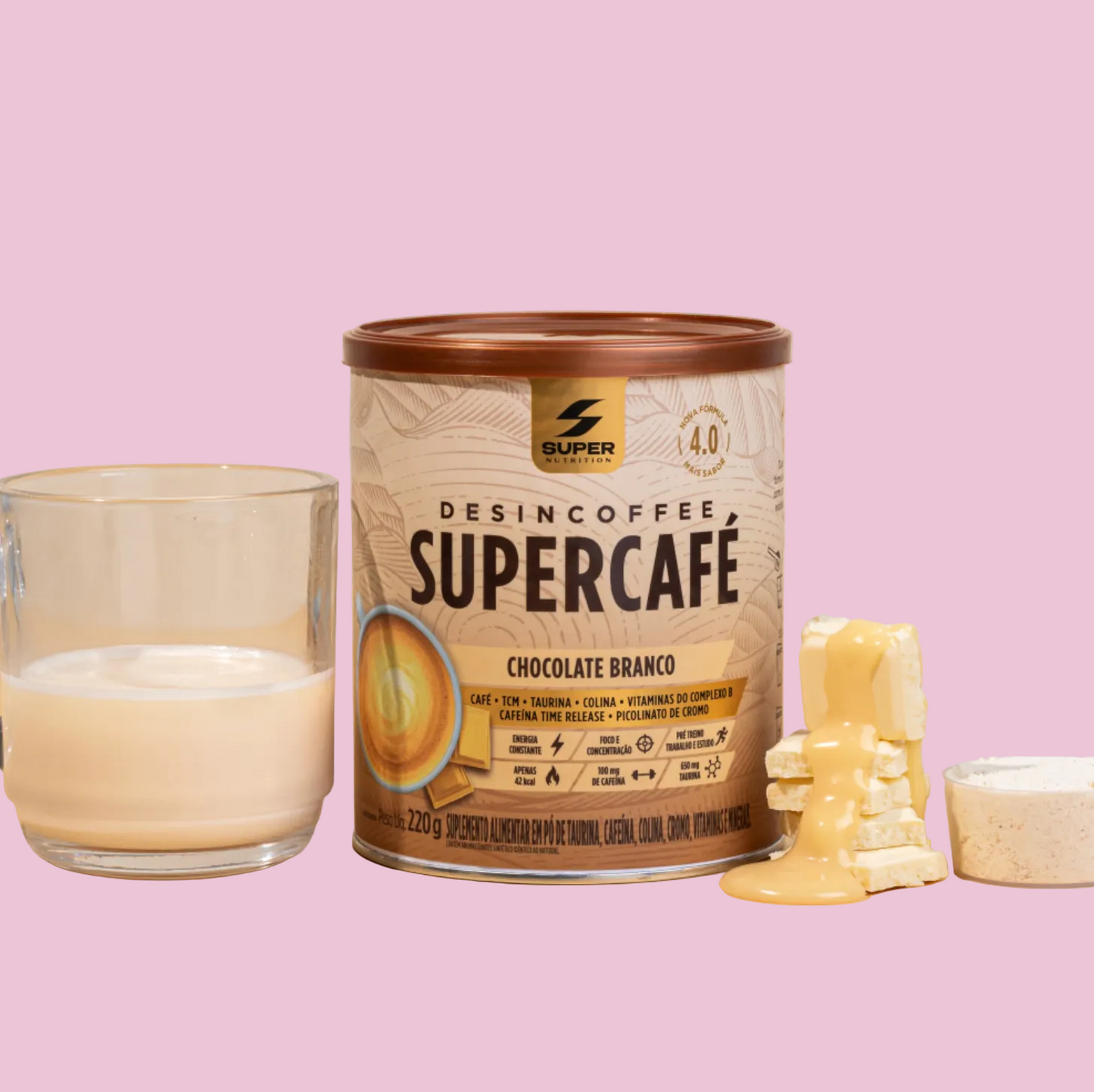 Supercafé de Chocolate Branco