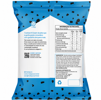 Pipoca Artesanal PRO Cookies N Cream Mais Pura
