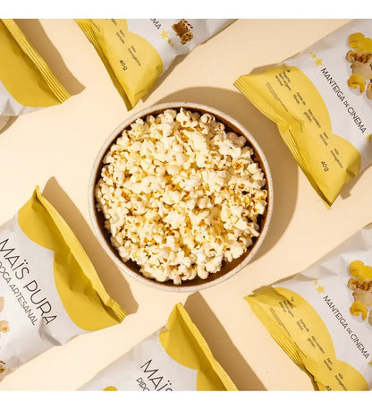 Pipoca Manteiga de Cinema — Mais Pura 40g