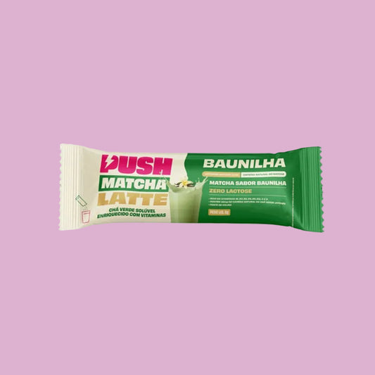 Push Matcha Latte — Baunilha · Sachê Unidade
