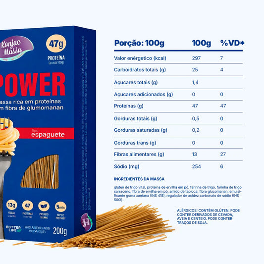 Espaguete Power Konjac