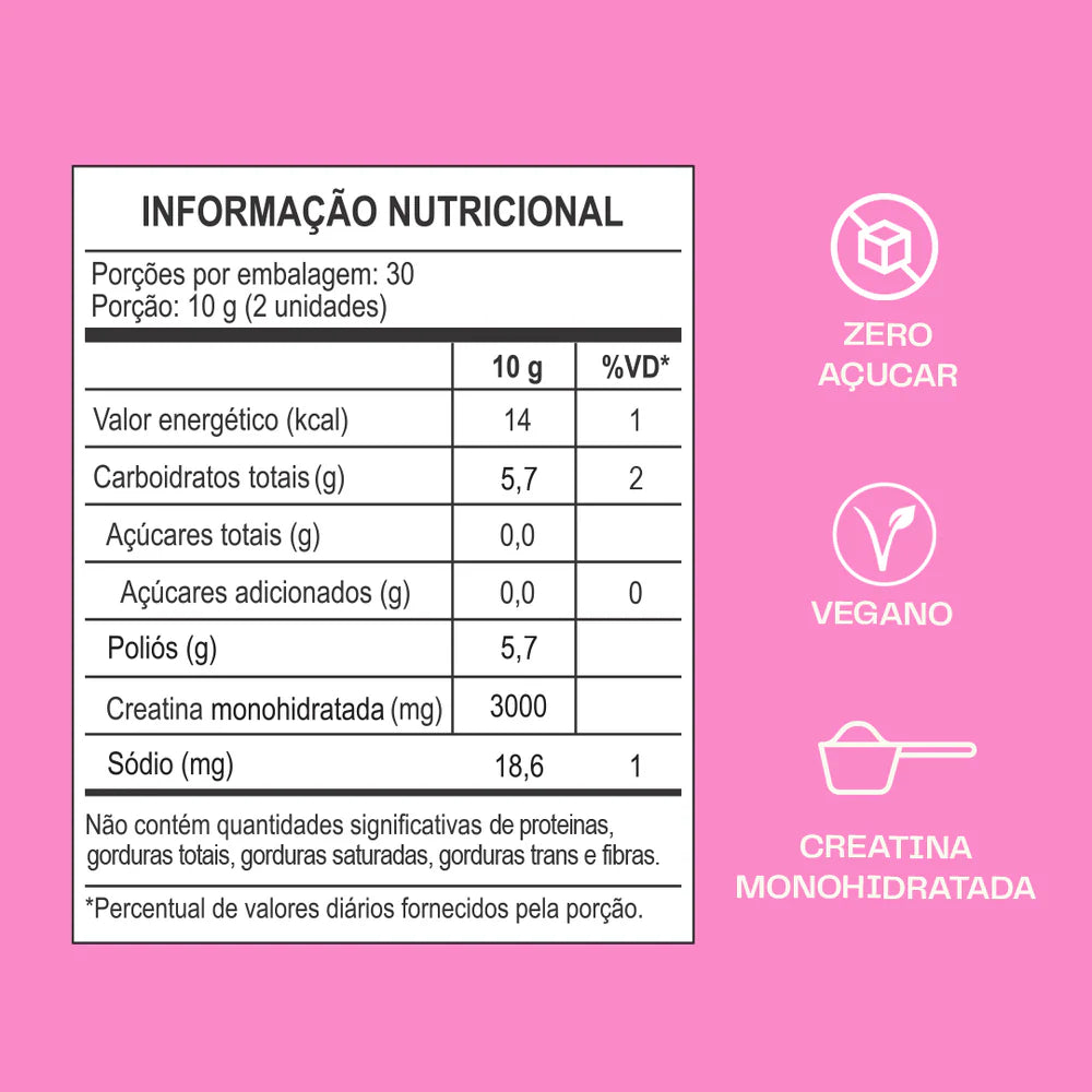 Creatina Guday - Frutas Vermelhas