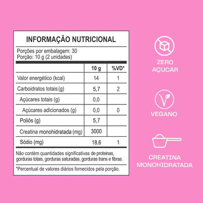 Creatina Guday - Frutas Vermelhas