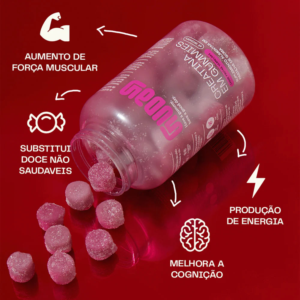 Creatina Guday - Frutas Vermelhas