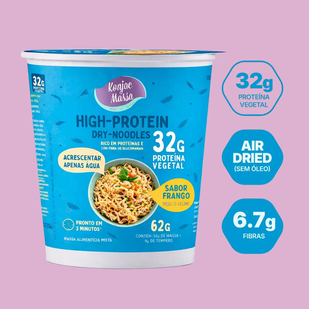 High Protein Dry Noodles (Konjac Massa)