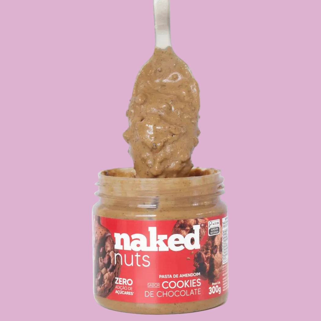 Pasta de amendoim - Cookies - 150g - Naked Nuts