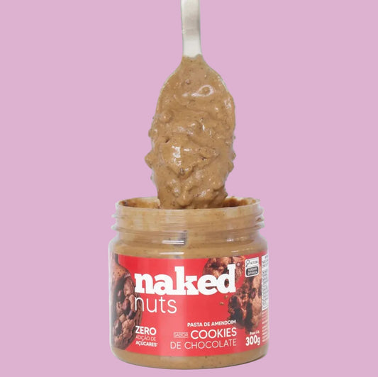 Pasta de amendoim - Cookies - 150g - Naked Nuts