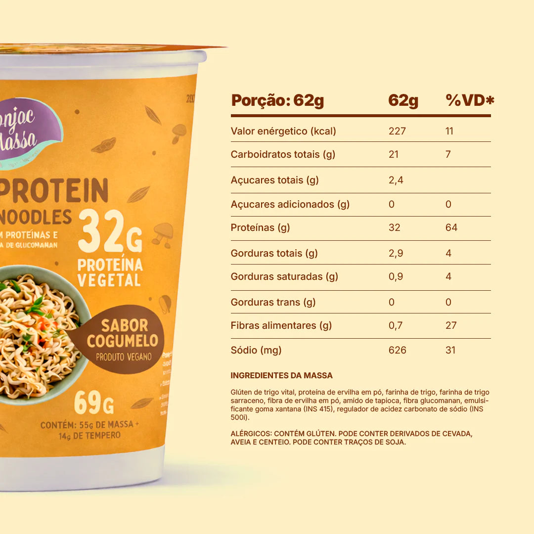 High Protein Dry Noodles (Konjac Massa)