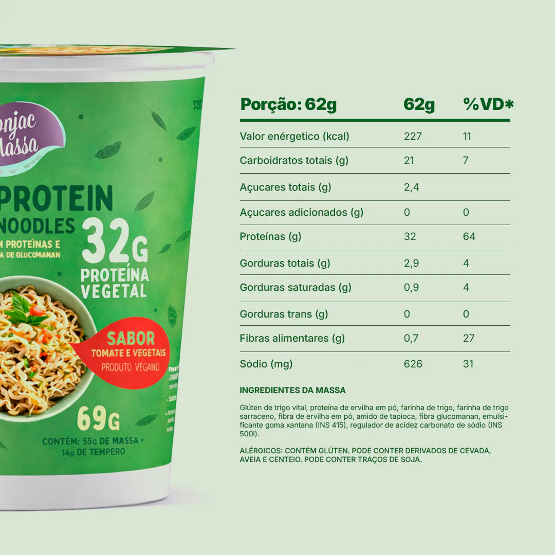 High Protein Dry Noodles (Konjac Massa)