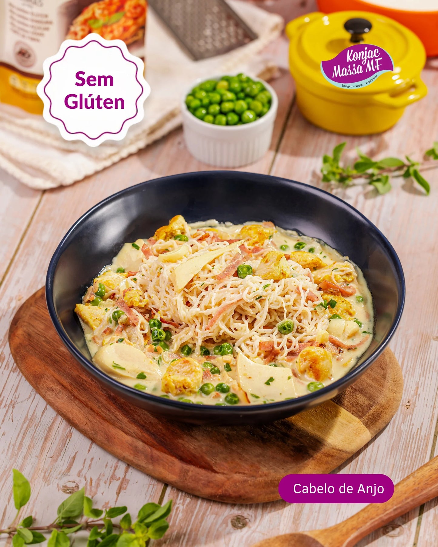 Box Konjac Massa® Mix 8 Unidades – 4 Cortes Variados