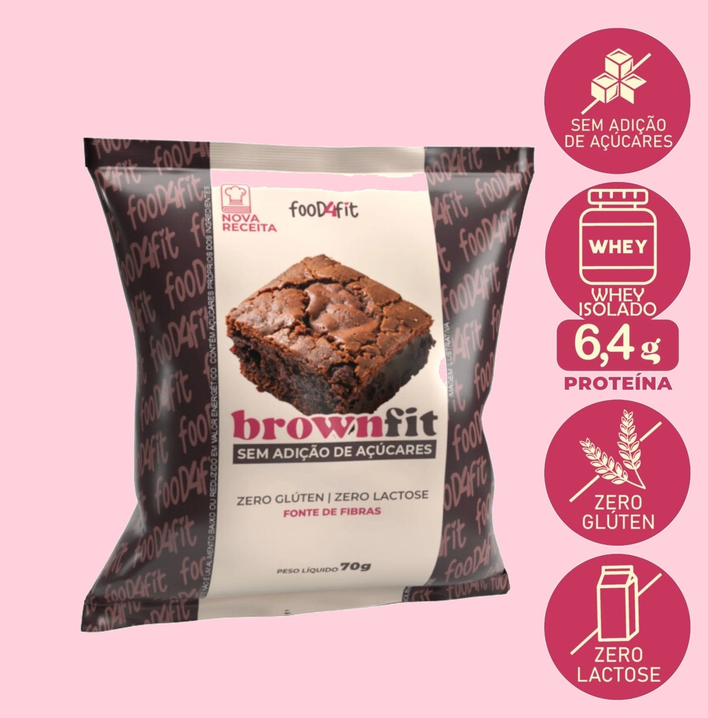 Brownfit Zero — Food4Fit · 70g
