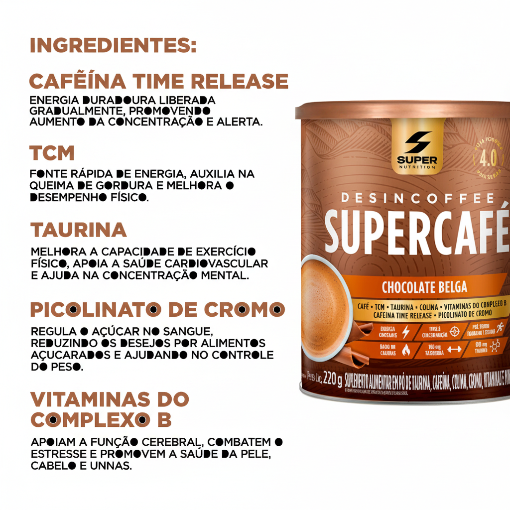 Supercafé Chocolate Belga