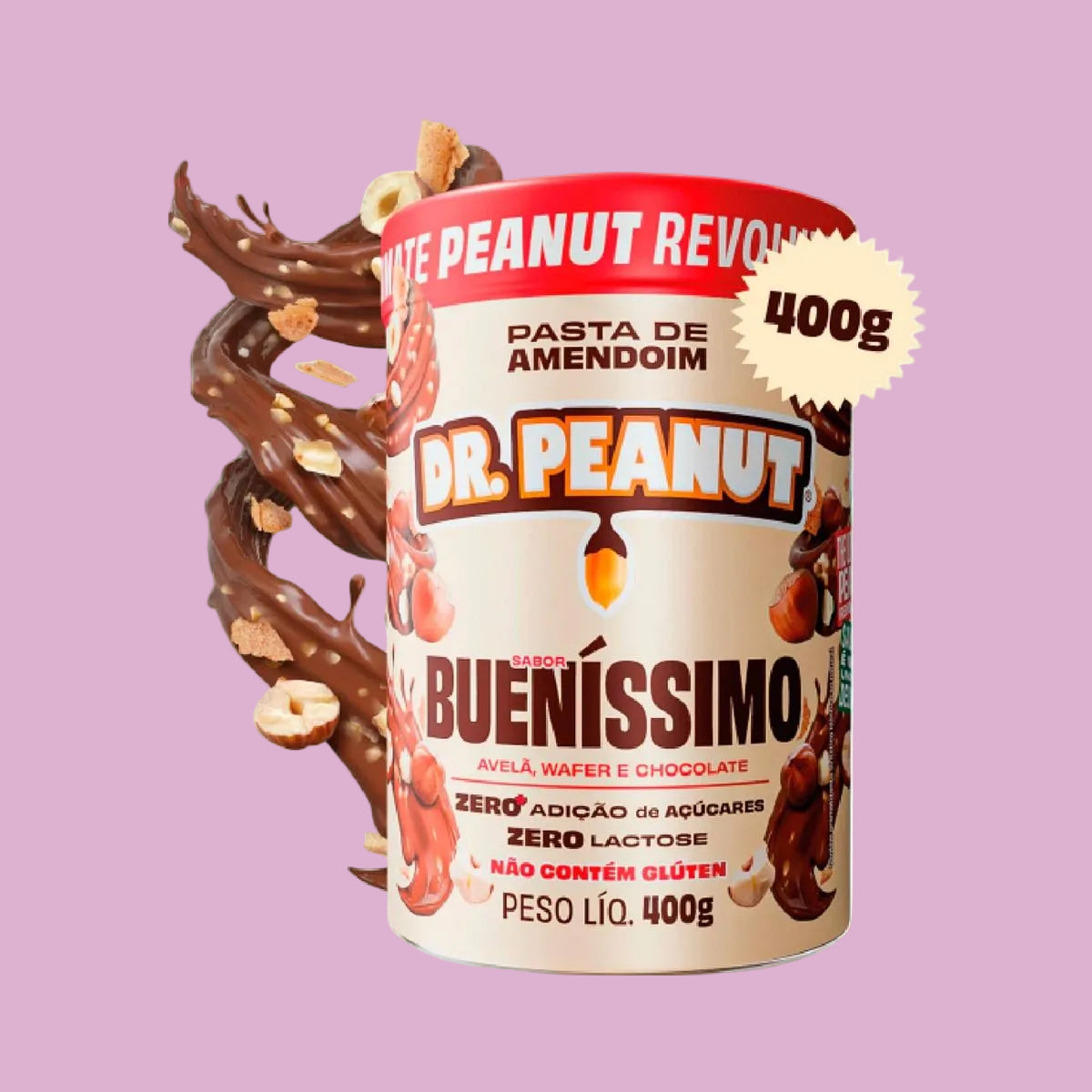 Pasta de Amendoim Bueníssimo Dr. Peanut - 400g