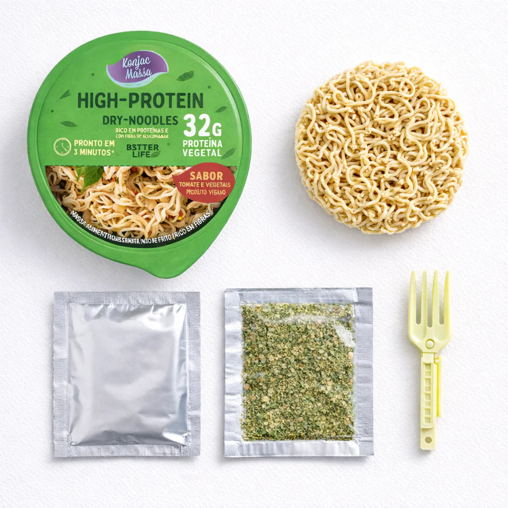 High Protein Dry Noodles (Konjac Massa)